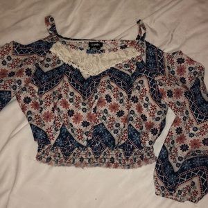 cropped blouse